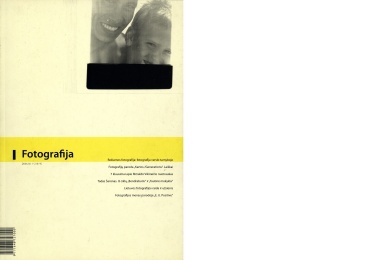 "Fotografija" magazine #1-2 (8-9) 2004
