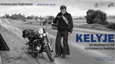 Romualdo Požerskio paroda, skirta fotomenininko 75 metų jubiliejui